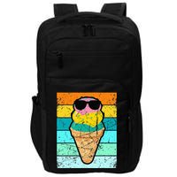 Ice Cream Funny Ice Cream Beach Pool Party Impact Tech Backpack