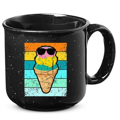 Ice Cream Funny Ice Cream Beach Pool Party 15oz Campfire Ceramic Mug