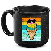 Ice Cream Funny Ice Cream Beach Pool Party 15oz Campfire Ceramic Mug