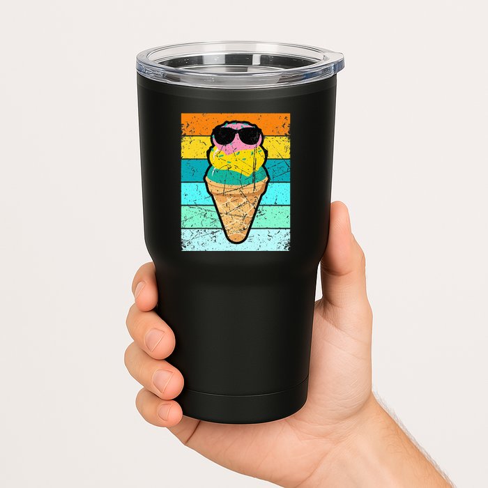 Ice Cream Funny Ice Cream Beach Pool Party Tumbler