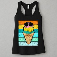 Ice Cream Funny Ice Cream Beach Pool Party Womens Tank Top