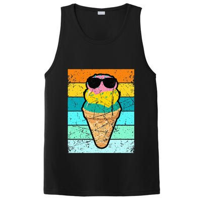 Ice Cream Funny Ice Cream Beach Pool Party PosiCharge Competitor Tank