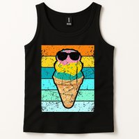 Ice Cream Funny Ice Cream Beach Pool Party Tank Top