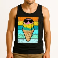 Ice Cream Funny Ice Cream Beach Pool Party Tank Top
