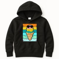 Ice Cream Funny Ice Cream Beach Pool Party Kids Hoodie