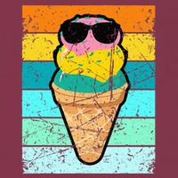 Ice Cream Funny Ice Cream Beach Pool Party 16oz Travel Tumbler