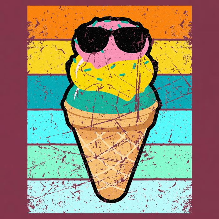 Ice Cream Funny Ice Cream Beach Pool Party 16oz Travel Tumbler