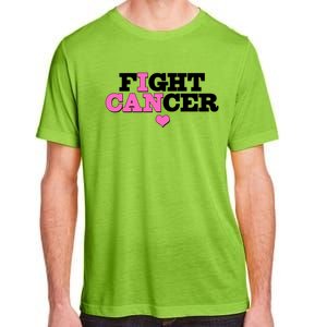 I Can Fight Cancer Breast Cancer Awareness Warrior Adult ChromaSoft Performance T-Shirt