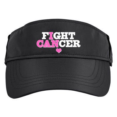 I Can Fight Cancer Breast Cancer Awareness Warrior Adult Drive Performance Visor