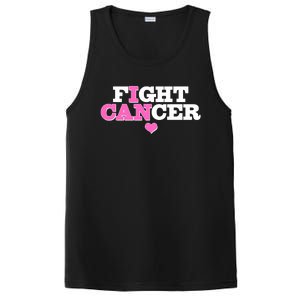 I Can Fight Cancer Breast Cancer Awareness Warrior PosiCharge Competitor Tank