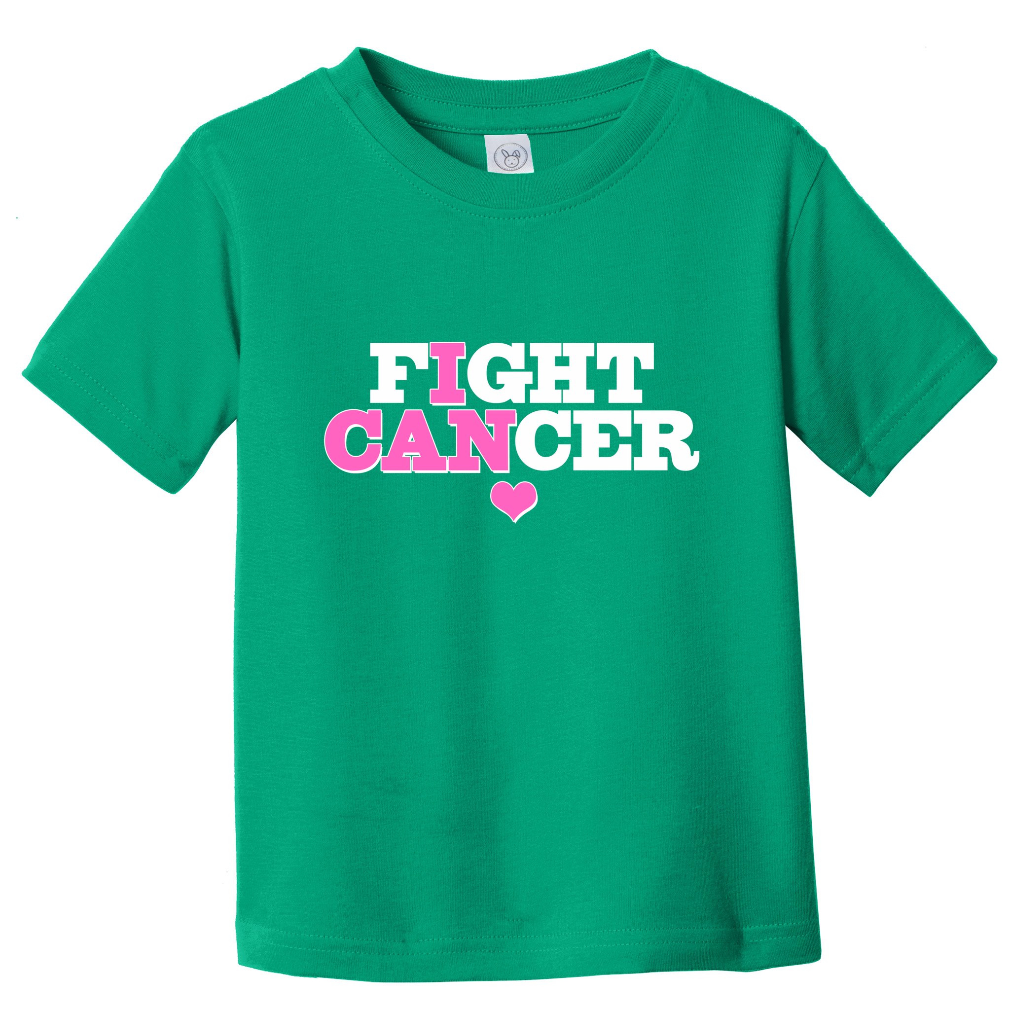 I Can Fight Cancer Breast Cancer Awareness Warrior Toddler T-Shirt