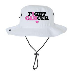 I Can Fight Cancer Breast Cancer Awareness Warrior Legacy Cool Fit Booney Bucket Hat