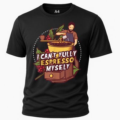 I Can’t Fully Espresso Myself Coffee Cooling Performance Crew T-Shirt