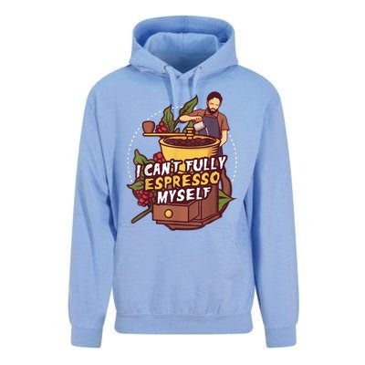 I Can’t Fully Espresso Myself Coffee Unisex Surf Hoodie