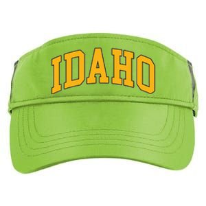 Idaho Classic Font State Adult Drive Performance Visor