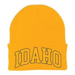 Idaho Classic Font State Knit Cap Winter Beanie