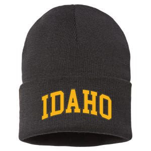 Idaho Classic Font State Sustainable Knit Beanie