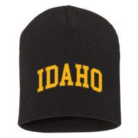 Idaho Classic Font State Short Acrylic Beanie