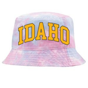 Idaho Classic Font State Tie-Dyed Bucket Hat