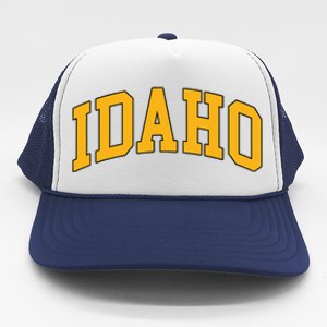 Idaho Classic Font State Trucker Hat