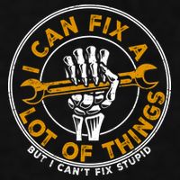 I Can Fix A Lot Of Things But I Can't Fix Stupid Ladies PosiCharge Tri-Blend Wicking Tank