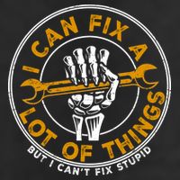 I Can Fix A Lot Of Things But I Can't Fix Stupid 25L Jumbo Tote