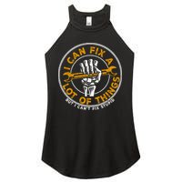 I Can Fix A Lot Of Things But I Can't Fix Stupid Women's Perfect Tri Rocker Tank