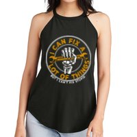 I Can Fix A Lot Of Things But I Can't Fix Stupid Women's Perfect Tri Rocker Tank