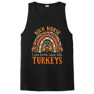 I Care For The Cutest Turkeys Thanksgiving NICU Nurse PosiCharge Competitor Tank