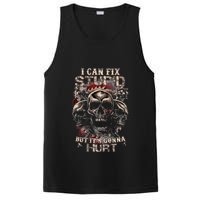 I Can Fix Stupid But Its Gonna Hurt Cool Skull PosiCharge Competitor Tank