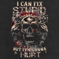 I Can Fix Stupid But Its Gonna Hurt Cool Skull Trucker Hat