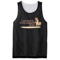 I Can Feel It In My Nuggets Man Surfing Chicken Mesh Reversible Basketball Jersey Tank