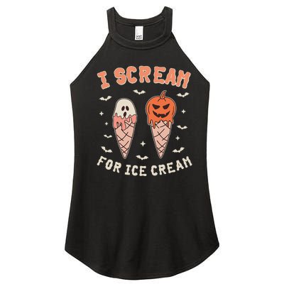 I Cream For Ice Cream Funny Trick Or Treat Halloween Women's Perfect Tri Rocker Tank