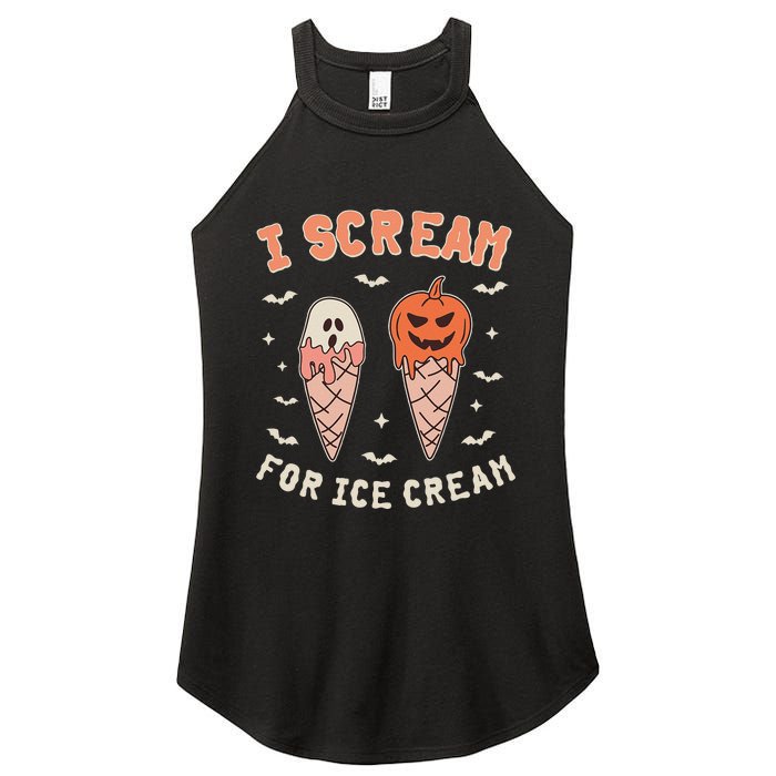 I Cream For Ice Cream Funny Trick Or Treat Halloween Women's Perfect Tri Rocker Tank