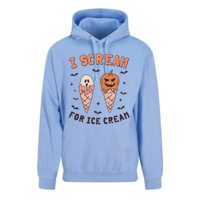 I Cream For Ice Cream Funny Trick Or Treat Halloween Party Unisex Surf Hoodie