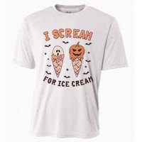 I Cream For Ice Cream Funny Trick Or Treat Halloween Party Cooling Performance Crew T-Shirt