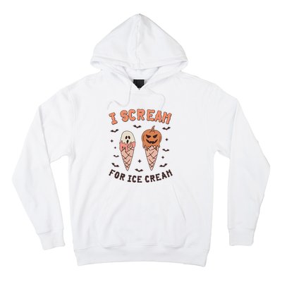 I Cream For Ice Cream Funny Trick Or Treat Halloween Party Hoodie