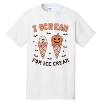 I Cream For Ice Cream Funny Trick Or Treat Halloween Party Tall T-Shirt