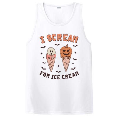 I Cream For Ice Cream Funny Trick Or Treat Halloween Party PosiCharge Competitor Tank