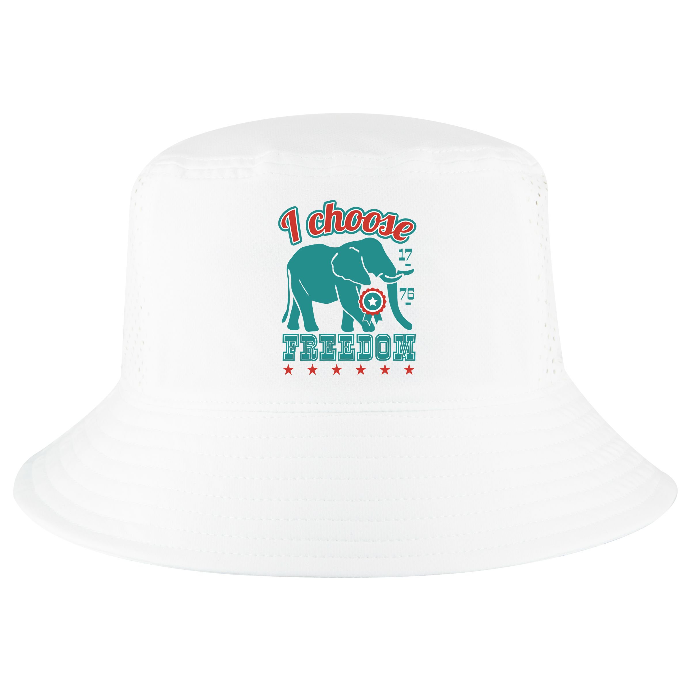 I Choose Freedom Republican Political Cool Comfort Performance Bucket Hat