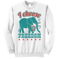 I Choose Freedom Republican Political Sweatshirt