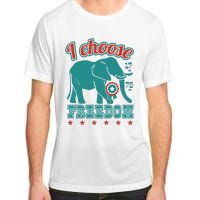 I Choose Freedom Republican Political Adult ChromaSoft Performance T-Shirt