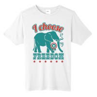 I Choose Freedom Republican Political Tall Fusion ChromaSoft Performance T-Shirt