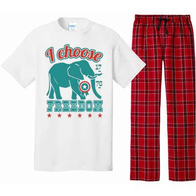 I Choose Freedom Republican Political Pajama Set