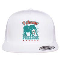 I Choose Freedom Republican Political Flatbill Hat