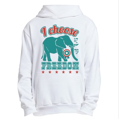 I Choose Freedom Republican Political Urban Pullover Hoodie