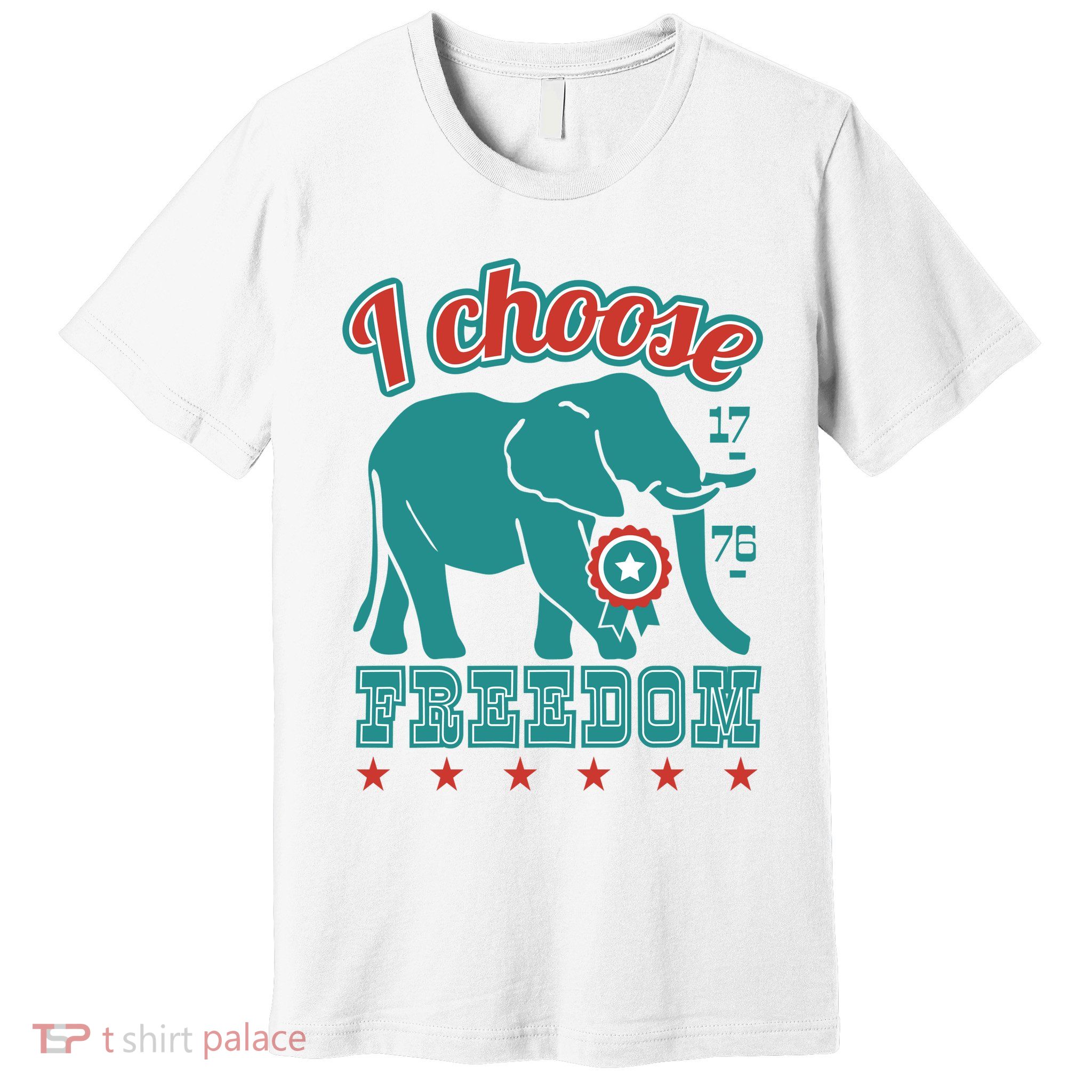 I Choose Freedom Republican Political Premium T-Shirt