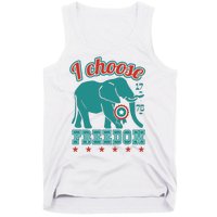 I Choose Freedom Republican Political Tank Top