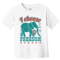 I Choose Freedom Republican Political Toddler T-Shirt