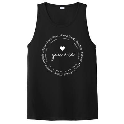 Inspiring Christian Faith Bible Quotes PosiCharge Competitor Tank